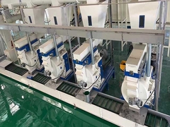 Instalação de linha de produção de pellets de madeira de biomassa de 15 t/h totalmente automática