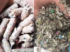 2000 horas aterro sanitário MSW RDF RESÍDIO Molino de fabricação de pellets 7.5kw